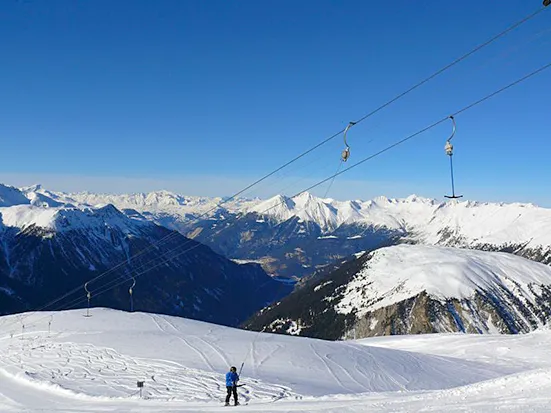 Skifahren auf Darlux 4